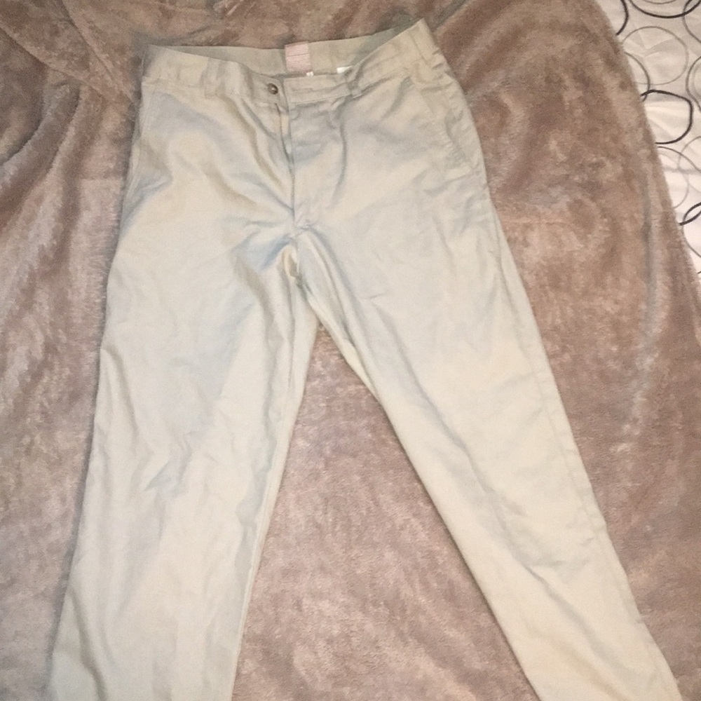 Men’s Khaki Pants and Collar shirt